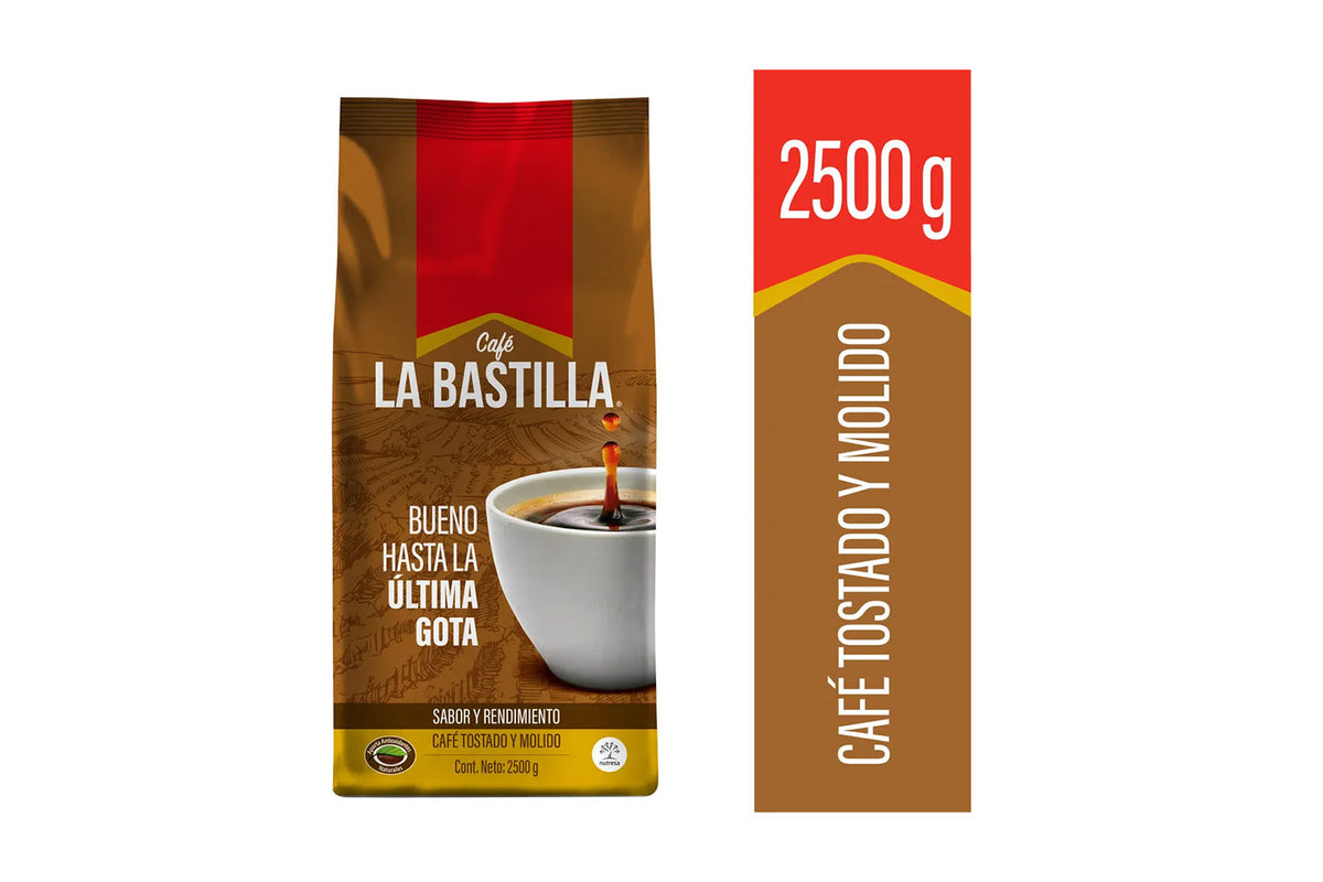 Cafe Bolsa 2500Gr Medio Bastilla