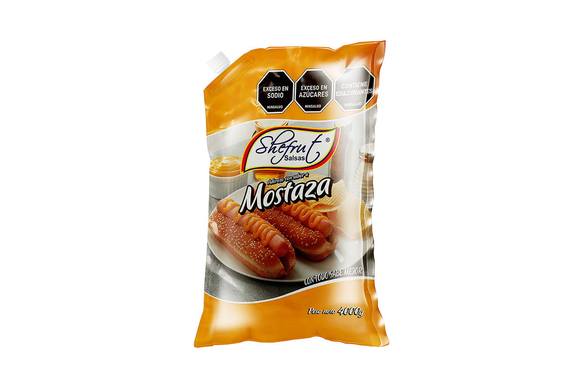 Mostaza Bolsa 4000Gr Shefrut