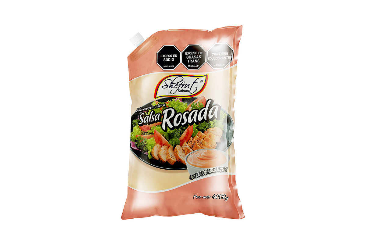 Salsa Rosada Bolsa 4000Gr Shefrut