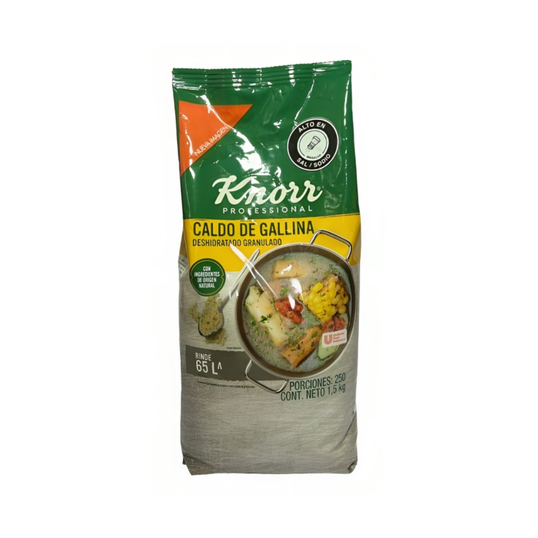 Caldo Gallina Bolsa 1500Gr Knorr
