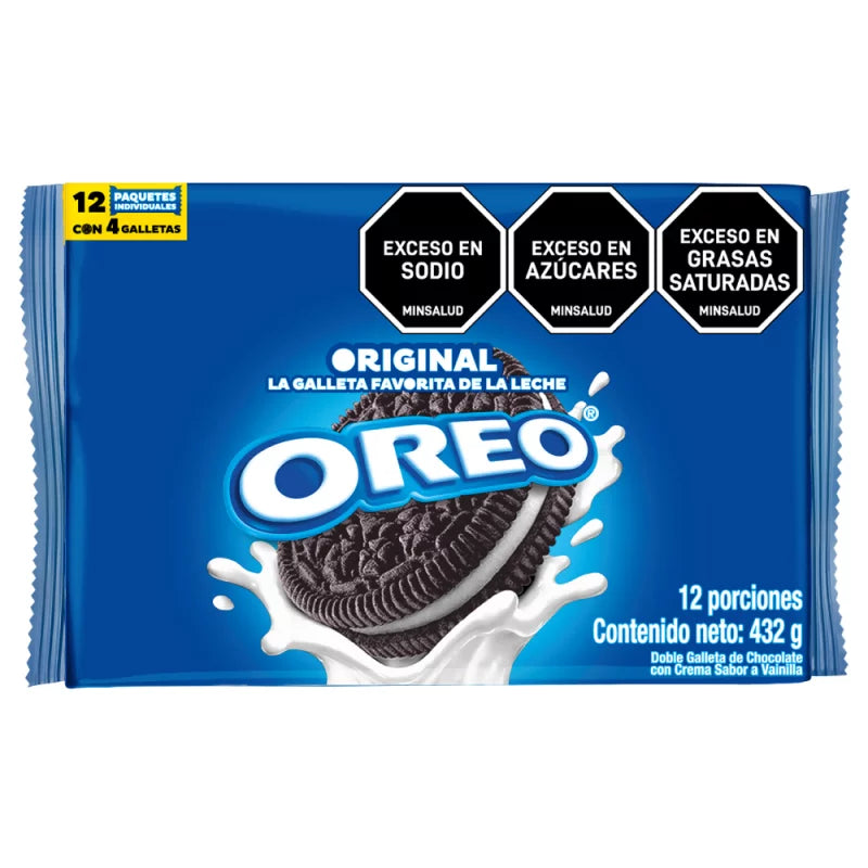 Galleta Bolsa 12 Unidades Oreo